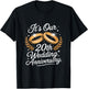 It´s Our 20th Wedding Anniversary for Couples T-Shirt - T-Shirt | Black