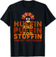 Running Turkey Trot Squad Huffin and Puffin for Stuffing T-Shirt - T-Shirt | Black