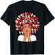Valentine Day African American Coquette Women T-Shirt - T-Shirt | Black