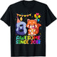 8th Birthday Red Panda Awesome Since 2018 8 Year Old T-Shirt - T-Shirt | Black