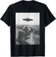 Vintage UFO Pug T-Shirt - T-Shirt | Black