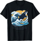 Killer Whale Orca: True Strength in Balance Quote T-Shirt - T-Shirt | Black
