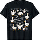 Board Certified Silly Goose Floral Behavior Analyst Therapy T-Shirt - T-Shirt | Black