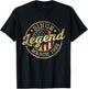 Legend Since March 1992 Vintage 34th Birthday Classic T-Shirt - T-Shirt | Black
