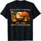 Eagle and Flag 250 Years 1776-2026 250th Birthday T-Shirt - T-Shirt | Black