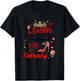 February 1976 Birthday This Queen was Born in February 1976 T-Shirt - T-Shirt | Black