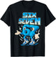 67 Six Seven 6-7 Funny Brainrot Boys Girls Kids Gaming Meme T-Shirt - T-Shirt | Black
