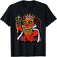 King Crawfish Mardi Gras Parade Beads Louisiana Festival T-Shirt - T-Shirt | Black