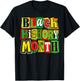 Black History Month Collage Funny Afro American History T-Shirt - T-Shirt | Black