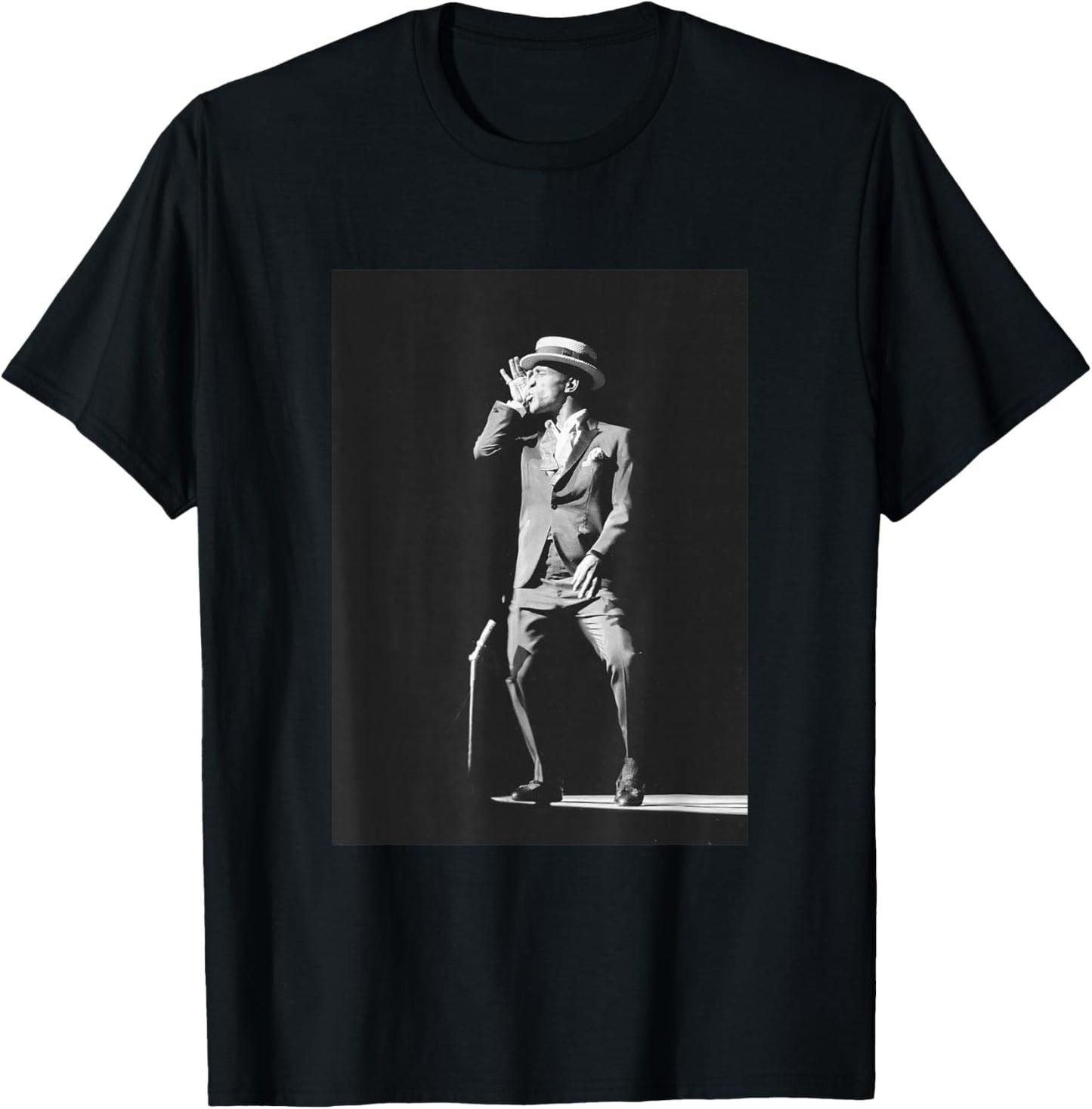 Sammy Davis Jr Rat Pack Singer Live in London 1961 T-Shirt - T-Shirt | Black
