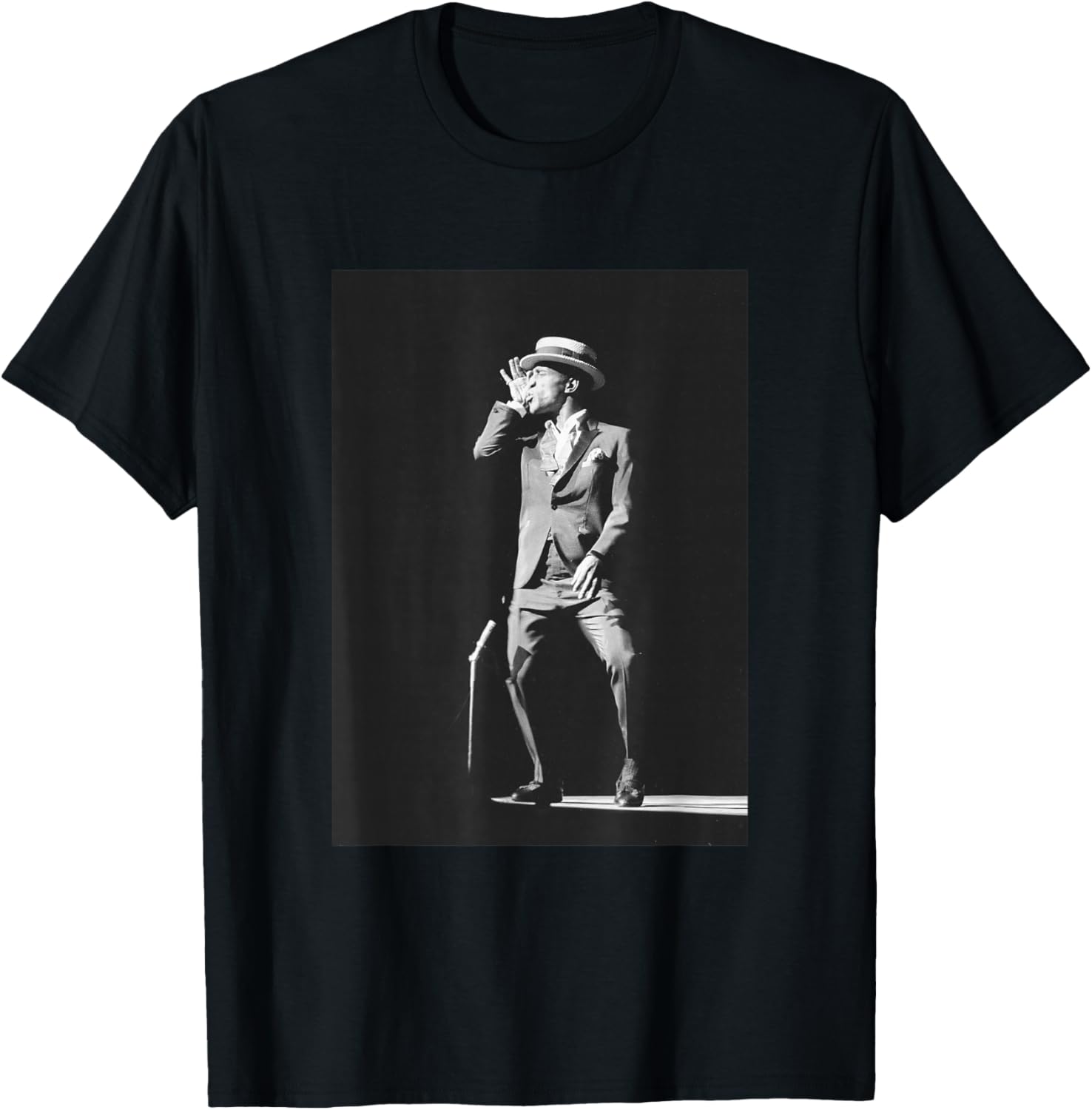Sammy Davis Jr Rat Pack Singer Live in London 1961 T-Shirt - T-Shirt | Black