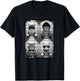 Funny Bad Cats Feline Mugshots T-Shirt - T-Shirt | Black