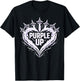 Purple Up for Military Kids Military Child Month T-Shirt - T-Shirt | Black