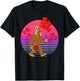 Funny Valentines Day Bigfoot Alien Sasquatch Men Boys Kids T-Shirt - T-Shirt | Black