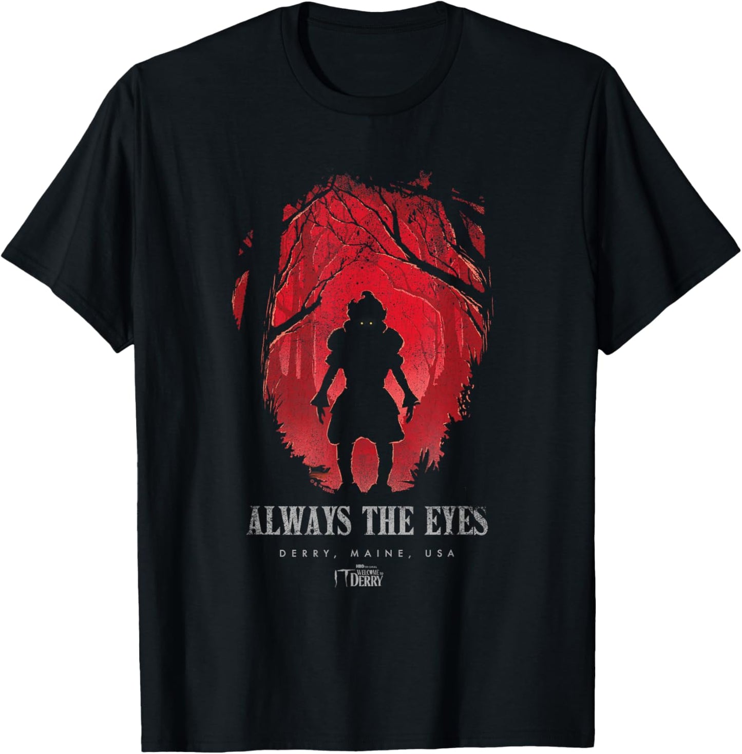 Welcome to Derry Always The Eyes T-Shirt - T-Shirt | Black
