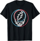 Grateful Dead Glowing Neon Sign Steal Your Face Vintage Band T-Shirt - T-Shirt | Black