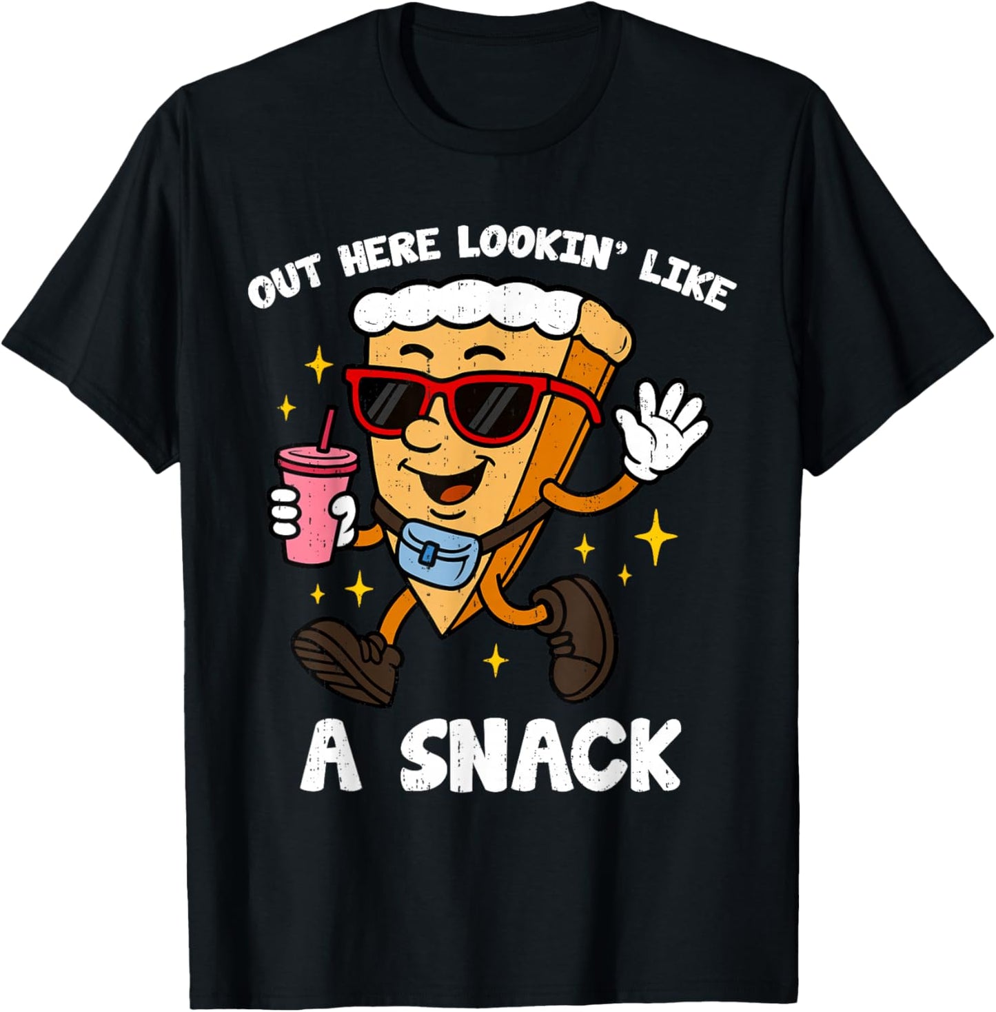 Pumpkin Pie Lookin Like Snack Funny Thanksgiving Boys Girls T-Shirt - T-Shirt | Black