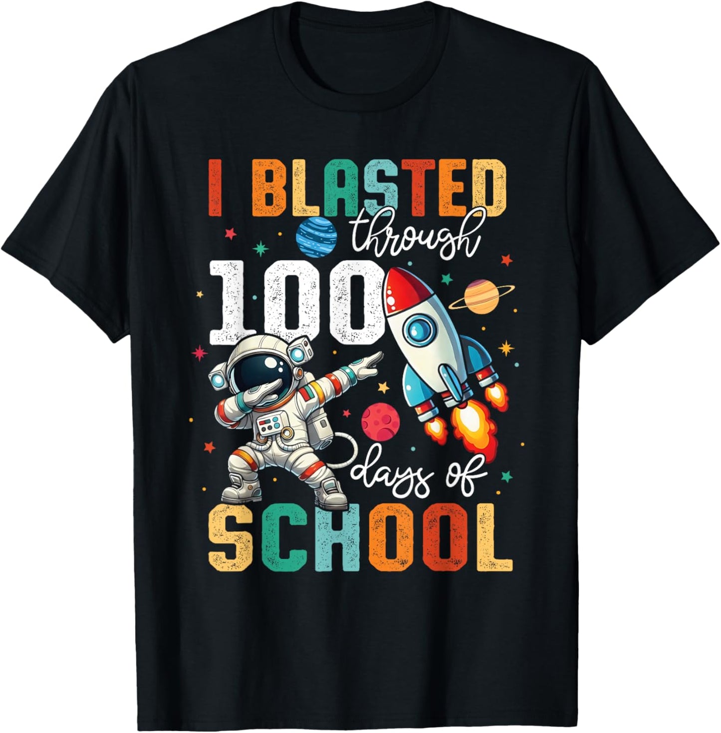 100th Day Boys Kids T-Shirt - T-Shirt | Black