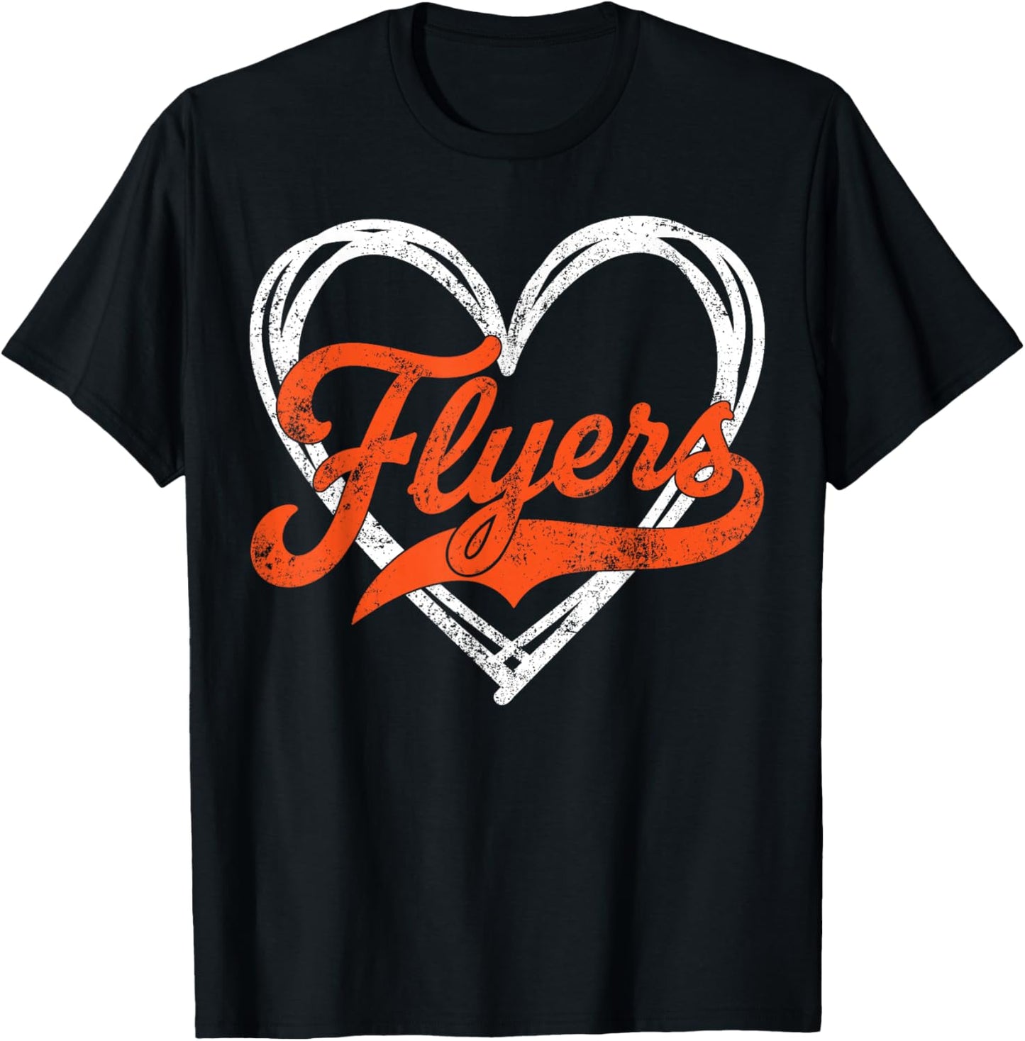 Flyers Vintage Women Boys Girls Kids Youth T-Shirt - T-Shirt | Black