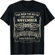 November 1955 70th Birthday Gifts 70 Year Old Bday T-Shirt - T-Shirt | Black