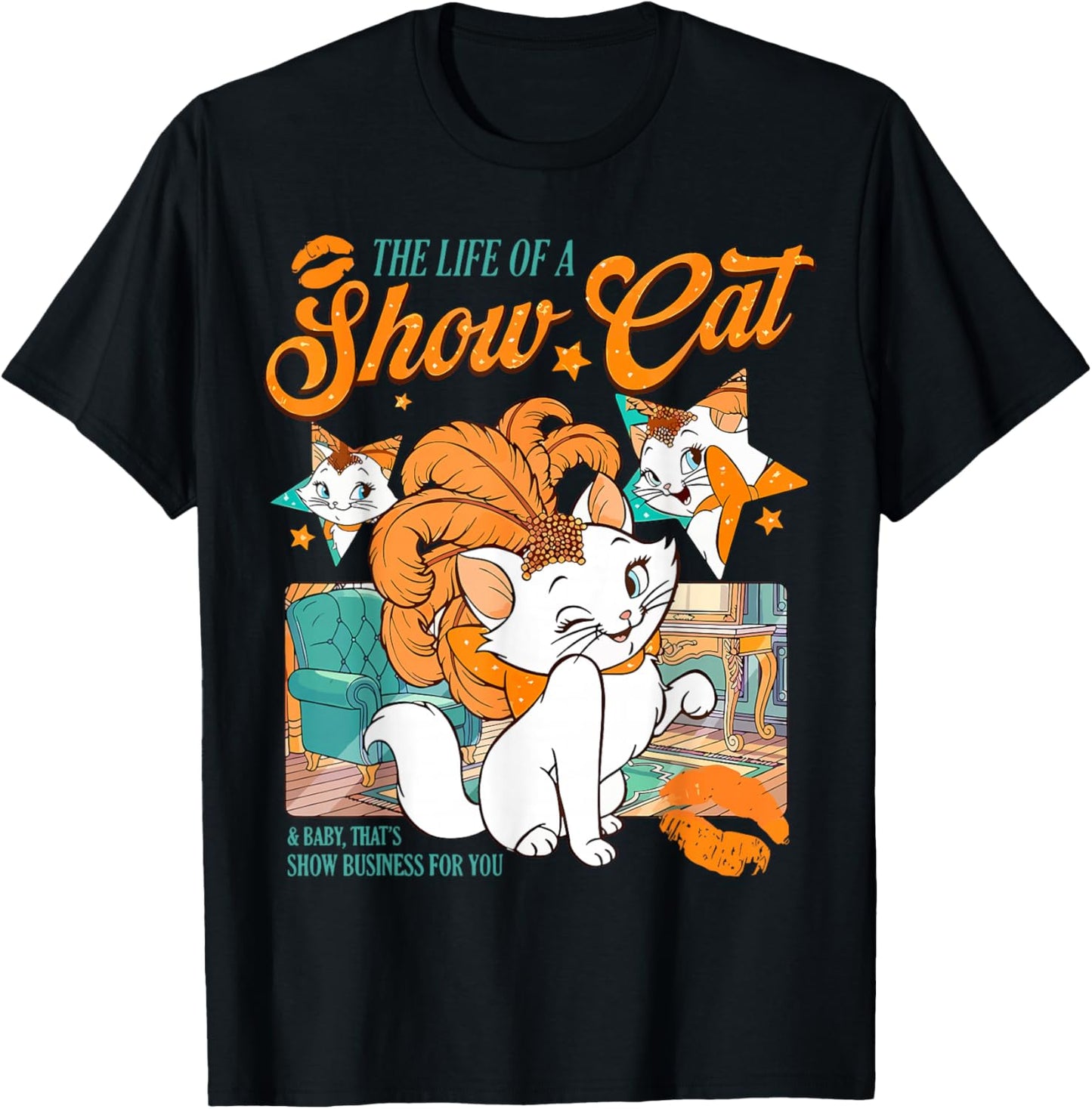 The Life of A Showcat Men Women Girls T-Shirt - T-Shirt | Black