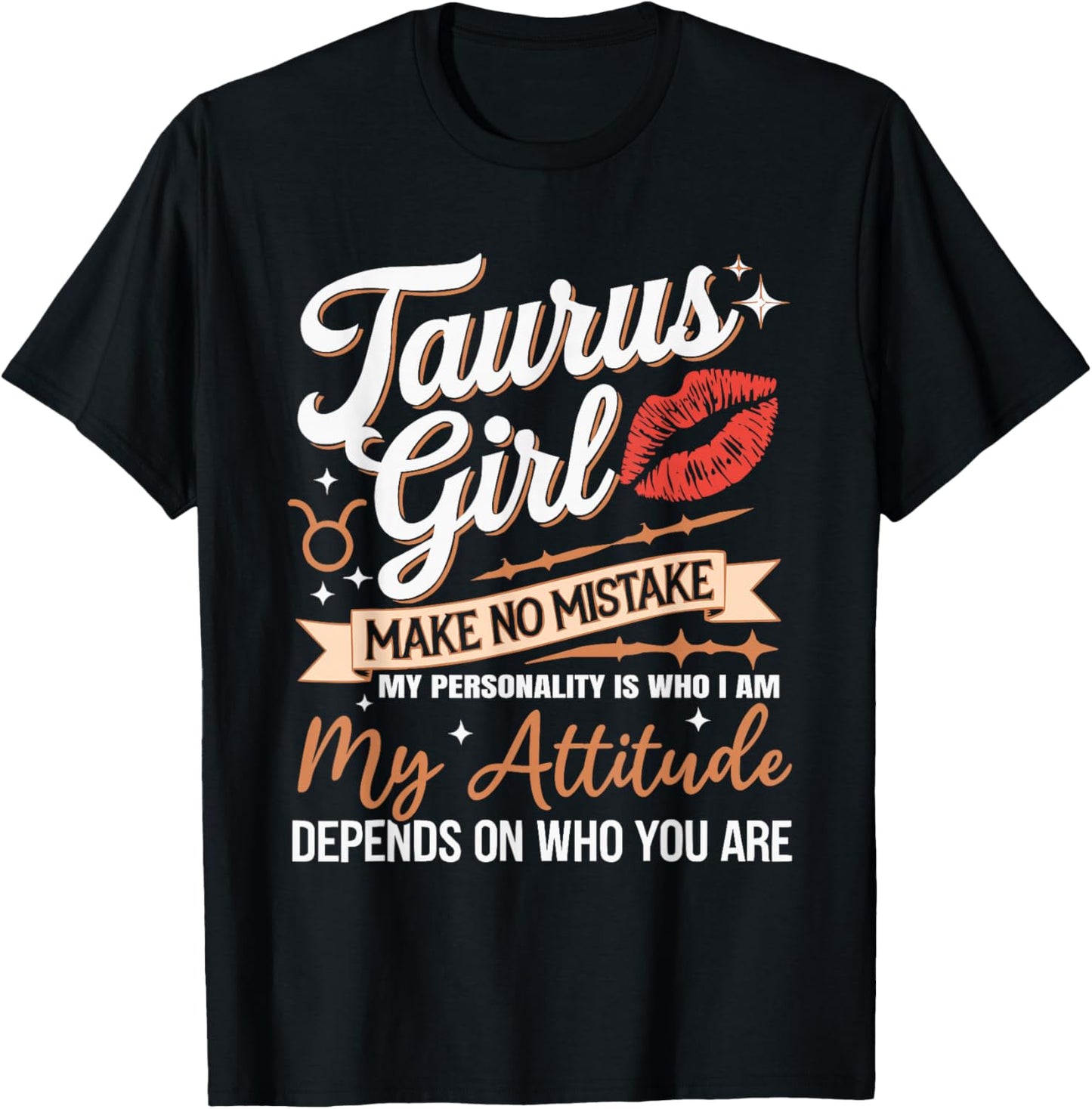 Zodiac Sign Taurus Sign Constellation Birthday Horoscope T-Shirt - T-Shirt | Black
