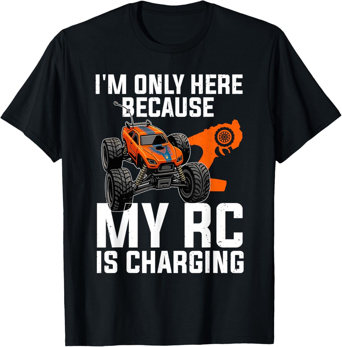 RC Car Design Women Kids RC Race Car Lover RC Car T-Shirt - T-Shirt | Black