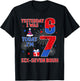 I was 6 Now I'm 7 7th Spider Theme Birthday Boy 7 Year Old T-Shirt - T-Shirt | Black