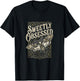 Gothic Death's Head Moth Sweetly Obsessed Dark Academia T-Shirt - T-Shirt | Black