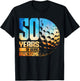 50th Birthday Men Golf Player Golf 50 Years Old T-Shirt - T-Shirt | Black
