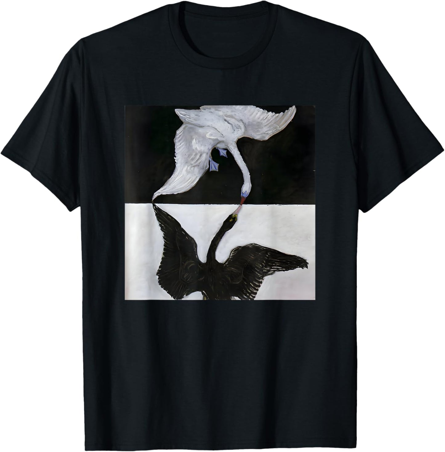 The Swan (No. 1) by Hilma af Klint (1915) T-Shirt - T-Shirt | Black