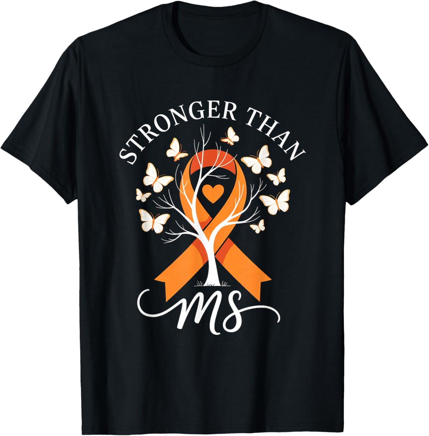 MS Warrior , Women, Multiple Sclerosis Awareness T-Shirt - T-Shirt | Black