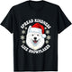 Spread Kindness Like Snowflakes Samoyed Dog Xmas T-Shirt - T-Shirt | Black