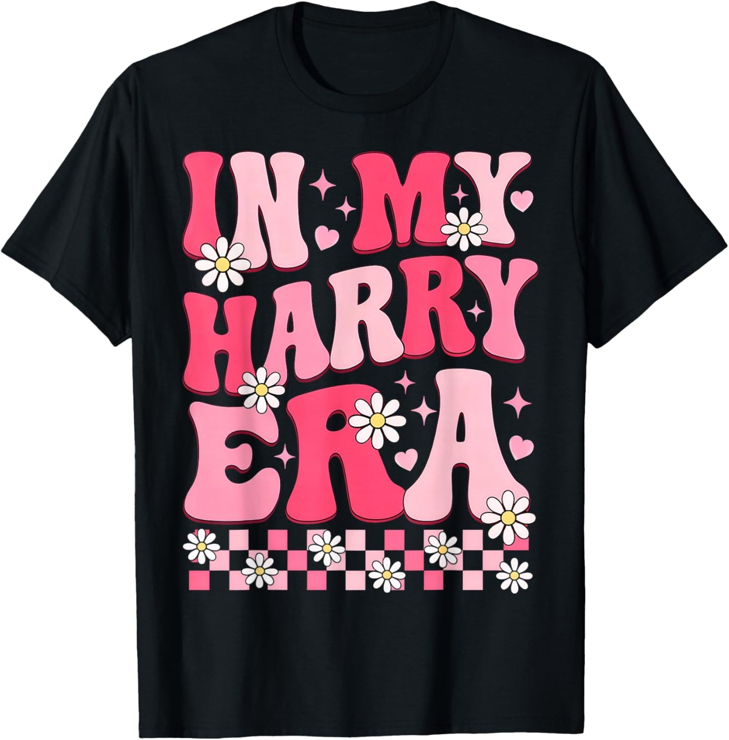 Vintage in My Harry Era Retro Gift Men Women Kids T-Shirt - T-Shirt | Black