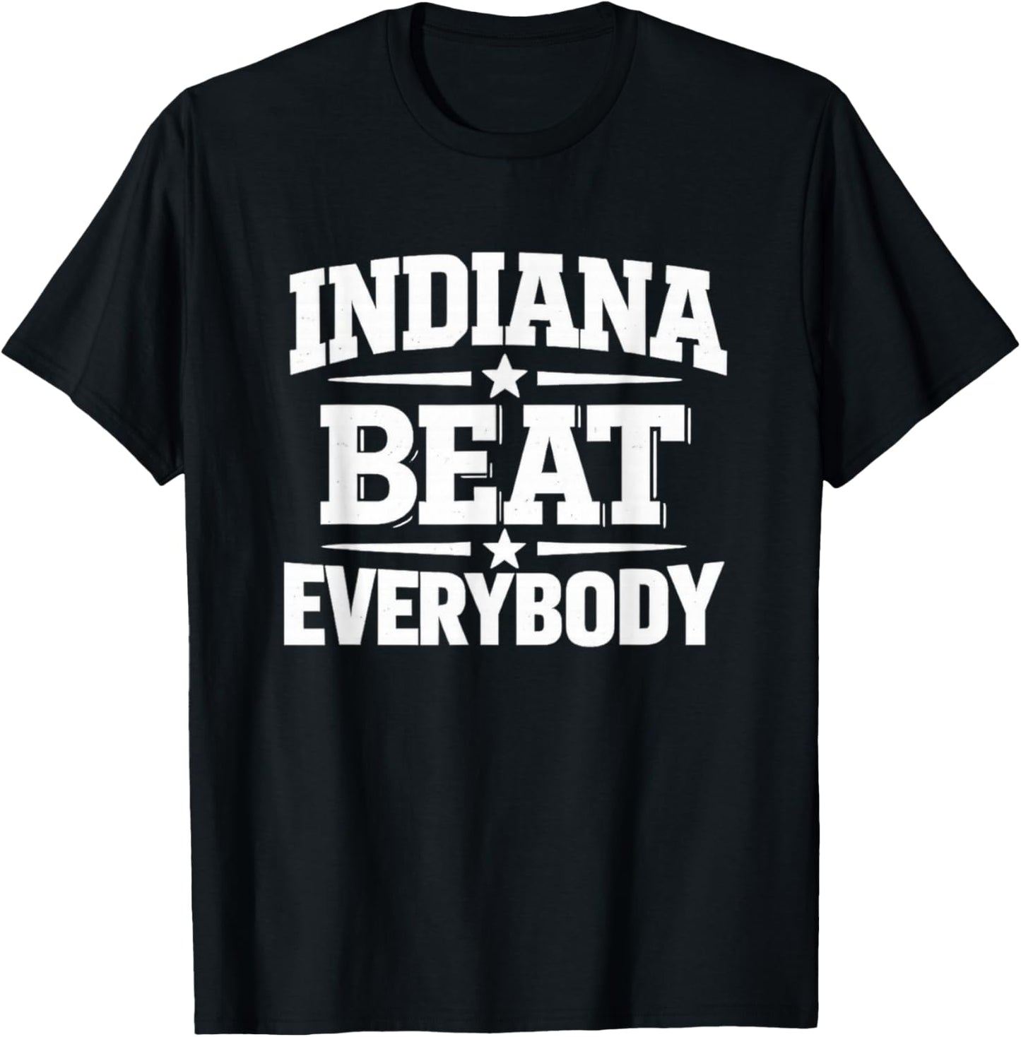 Indiana Beat Everybody Shirt Women T-Shirt - T-Shirt | Black