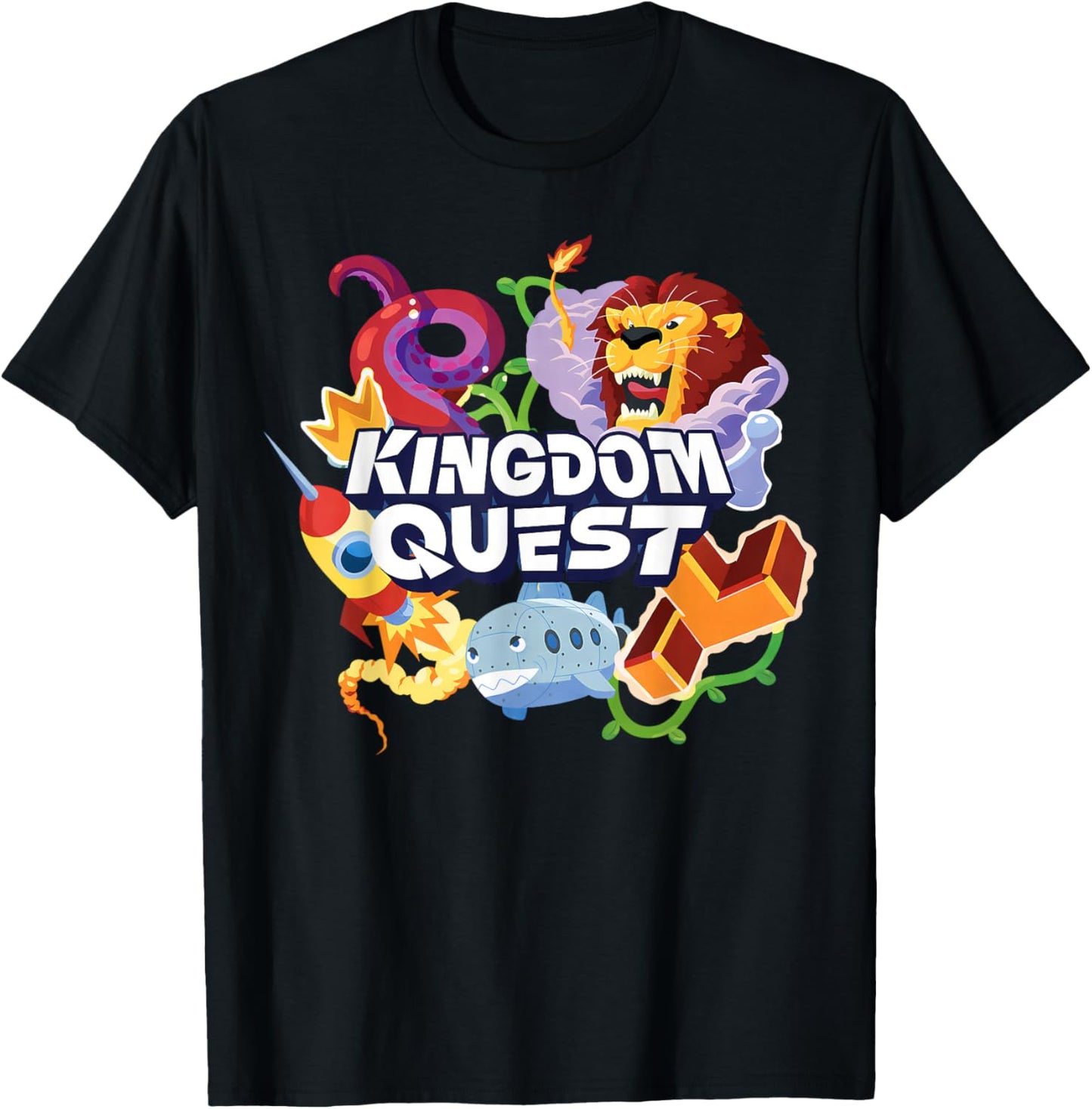 Kingdom Quest VBS 2026 The Kingdom of God Christian Kids T-Shirt - T-Shirt | Black