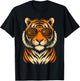 Cool Shirts for Boys Kids, Funny Tiger Sunglasses T-Shirt - T-Shirt | Black