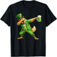 Chicken Dabbing St Patrick’s Beer Shamrock Irish Chicken T-Shirt - T-Shirt | Black