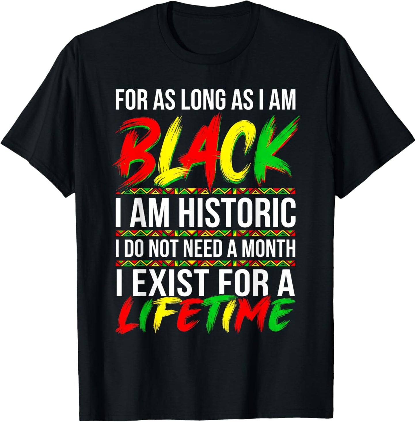 Black History Month Shirt Men Women Kids Patriotic African T-Shirt - T-Shirt | Black