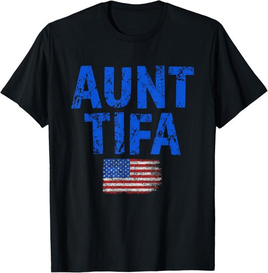Aunt Tifa T-Shirt - T-Shirt | Black