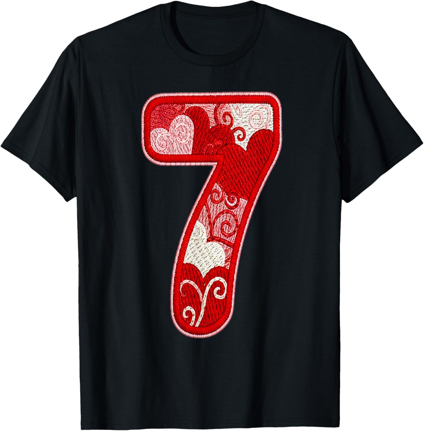 Funny 67 Meme Six Seven Heart Matching Couples Valentines T-Shirt - T-Shirt | Black