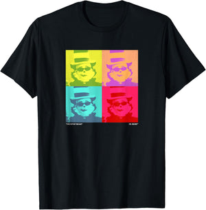 The Cat in The Hat Signature Collection Portrait Color Block T-Shirt - T-Shirt | Black
