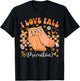 Retro I Love Fall Prevention Autumn Nurse & Physical Therapy T-Shirt - T-Shirt | Black