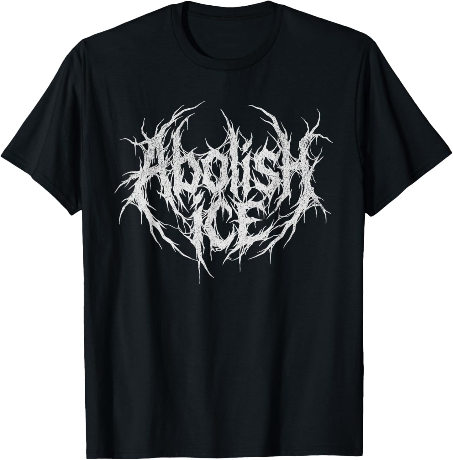 Abolish ICE Heavy Metal Resist T-Shirt - T-Shirt | Black