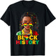 I Am Black History Women Girl Black History Month Juneteenth T-Shirt - T-Shirt | Black