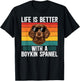 Boykin Spaniel Dog Boykin Spaniel Owner Boykin Spaniel Lover T-Shirt - T-Shirt | Black