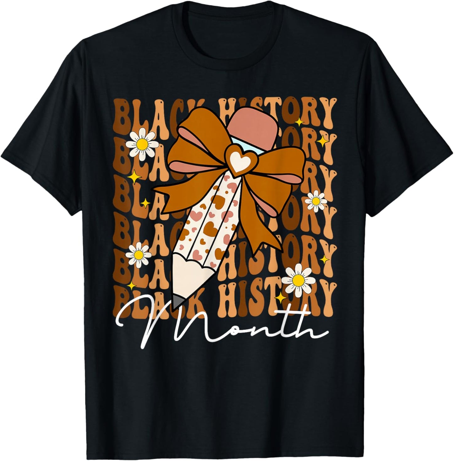 Black History Month African American Teacher Melanin Women T-Shirt - T-Shirt | Black