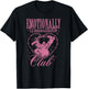 Garfield Emotionally Unavailable Heart Shaped Barbed Wire T-Shirt - T-Shirt | Black