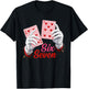 Magician Six Seven Meme Card Graphic 67 Valentine Slang T-Shirt - T-Shirt | Black