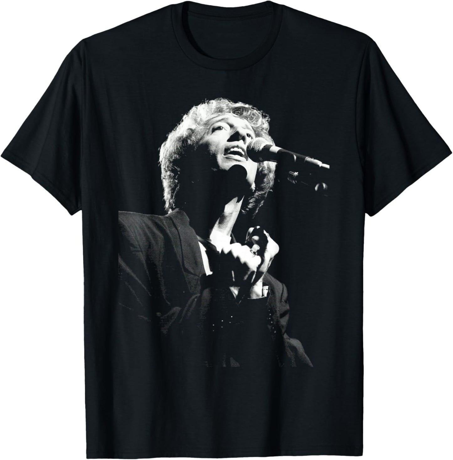 Robin Gibb Bee Gees One for All World Tour 1989 T-Shirt - T-Shirt | Black